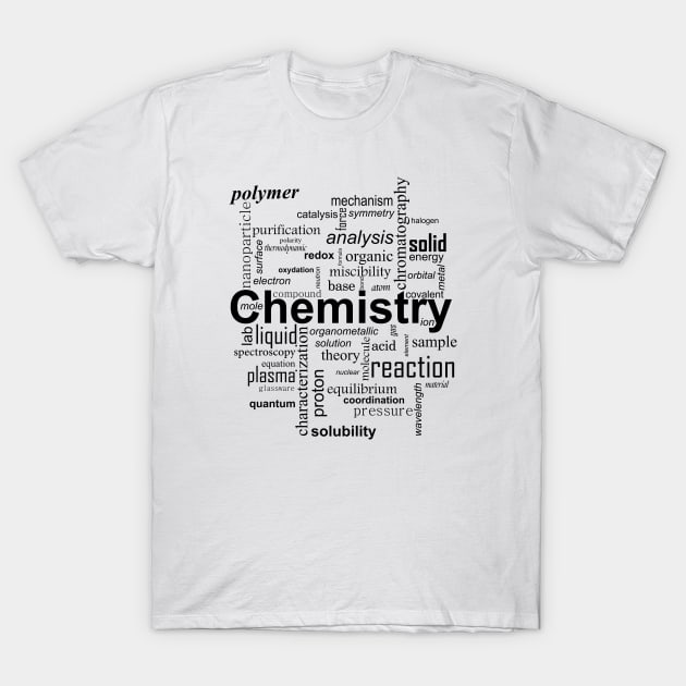 Chemistry T-Shirt by Polyart